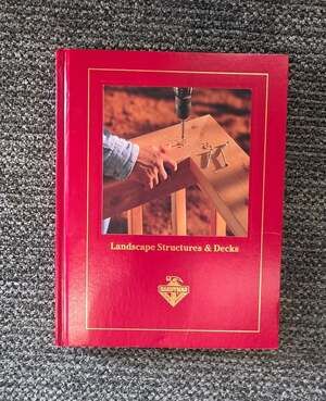 Handyman Club of America Landscape Structures & Decks Hardcover Book